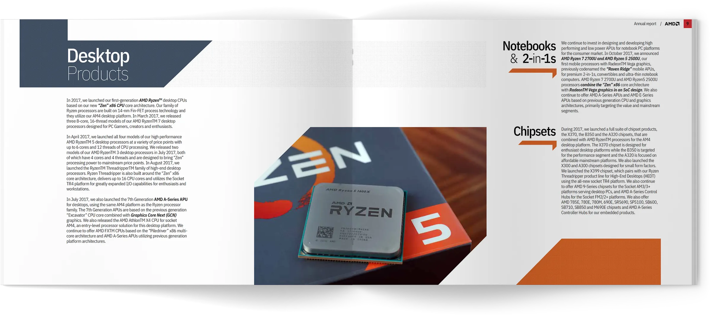 AMD Annual Report project image