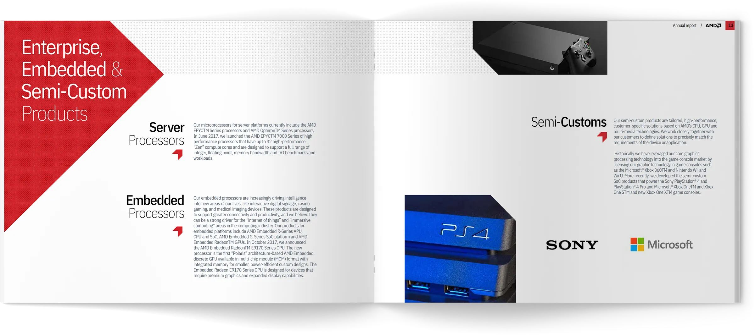 AMD Annual Report project image
