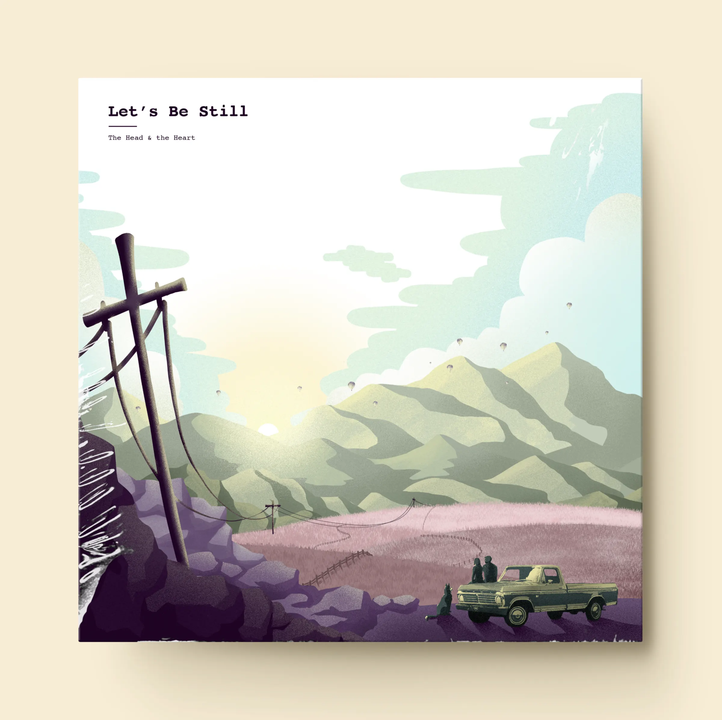 Let’s Be Still – Album Cover project image