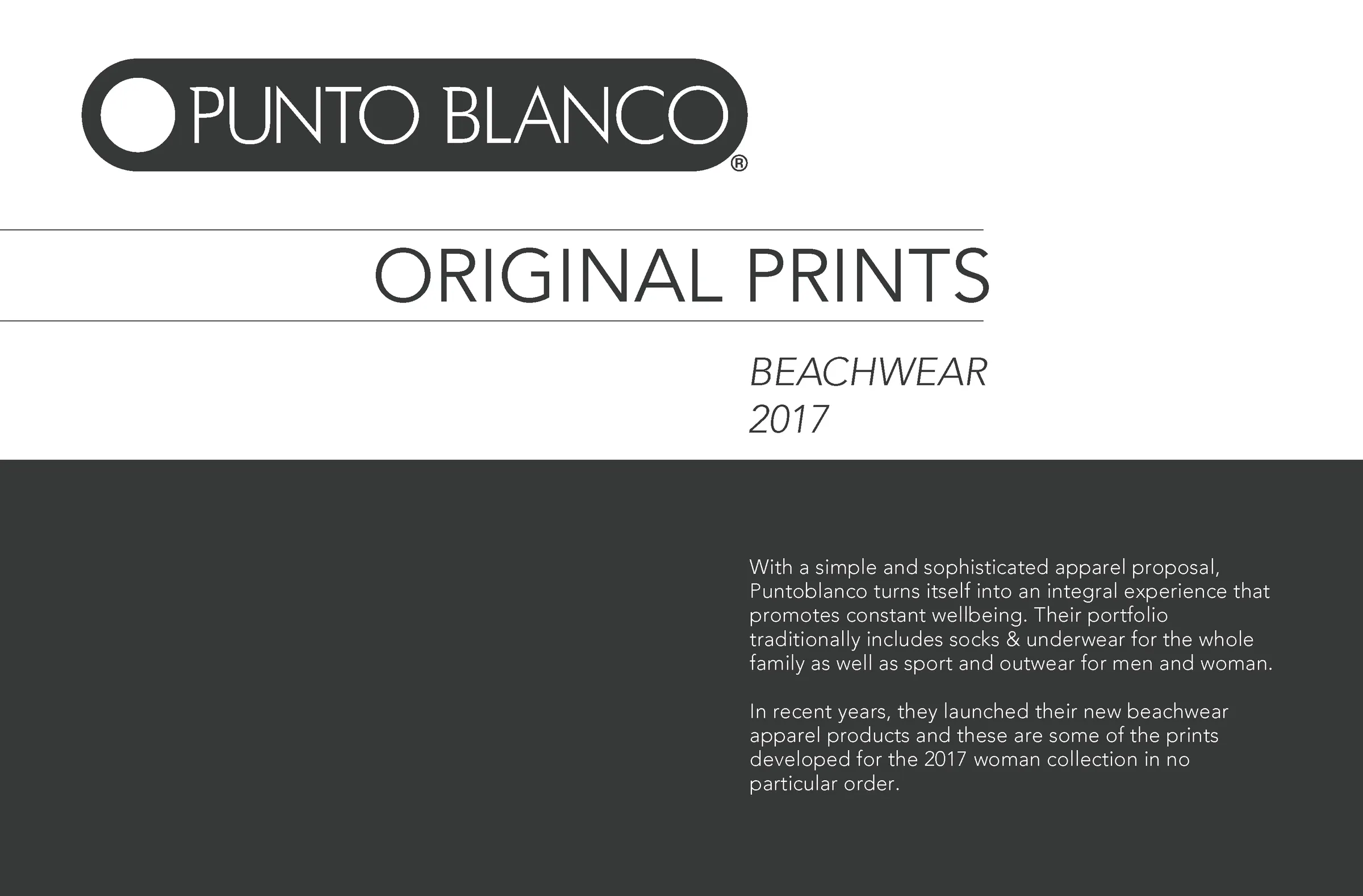PuntoBlanco Beachwear Prints project image